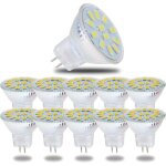 Lampe led mr11 gu4 5w blanc froid, ampoules led 6000k 600 lumens, remplacement pour lampes halognes ...