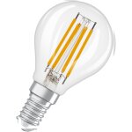 Osram - lampe led superstar p40 globe filament dimmable, blanc chaud 2700 k, 3, 4 w, e14, transparente, ...