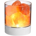 Lampe led en pierre de sel de l'himalaya, 7 couleurs, lampe en cristal de roche, portable, usb, lampe ...