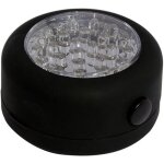 Lampe led ronde magn�tique - classe a + noir