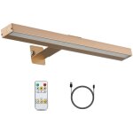 Lampe led sans fil avec t�l�commande, lampe d'affichage artistique rechargeable en m�tal de 40 cm, intensit� ...