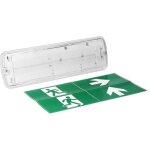 Lampe led de secours allumage automatique d�s coupure courant pendant 3 h bloc securite evacuation 2, ...