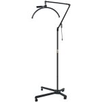 Lampe led sur pied hd - m50x 36w, lumire rglable 3000k - 5600k, trpied tlescopique avec roulettes, ...