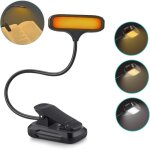 Lampe livre rechargeable usb c 15 led 3 couleurs flexible 360�