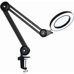 Lampe loupe, lampe de travail - avec lentille en verre 160 mm 5 dioptries, clip en métal, bras pivotant, ... Lampe loupe, lampe de travail - avec lentille en verre 160 mm 5 dioptries, clip en métal, bras pivotant, ...