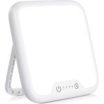 Lampe de luminothrapie  lumire du jour, 10 000 lux, led avec fonction mmoire, 4 rglages de minuterie, ...