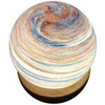 Lampe lune veilleuse enfant, charge tactile dimmable trois couleurs progressive, lampe lune enfant impression ...