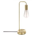 Lampe m�tal keli dor� h45cm atmosphera cr�ateur d'int�rieur