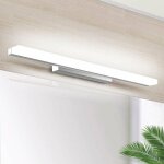 Lampe miroir led 40cm, applique salle de bain 700lm 8w 6000k lampe miroir pour salle de bain miroir led ...