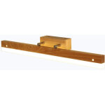 Lampe miroir salle de bain led bois applique salle de bain 40cm led applique murale interieur en bois ...