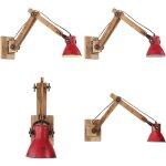Vidaxl - lampe murale 25 w rouge délavé 96x15x20 cm e27 - lampe murale industrielle - lampadaire vintage ... Vidaxl - lampe murale 25 w rouge délavé 96x15x20 cm e27 - lampe murale industrielle - lampadaire vintage ...