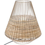 Lampe en osier cheraw