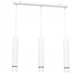 Lampe de plafond suspendu tube sur ruban gu10 dor�
