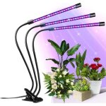 Lampe de plante 30w ?nouvelle version? lampe de croissance � 6 niveaux dimmable et 3 modes de minuterie, ...