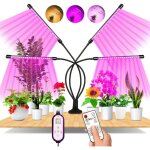 Lampe de plante, 80 led lampe de croissance  360  clairage horticole avec lampe de culture  spectre ...
