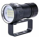 Lampe de plong�e sous - marine ipx8 �tanche de 18000lm, r�sistante jusqu'� 80 m�tres de profondeur, id�ale ...