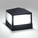Lampe de poteau lampe pilier portail lampe d'ext�rieur lumi�re colonne lampe villa ip65 �tanche aluminium ...