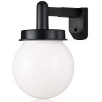 Lampe solaire, applique murale, suspension led de jardin, boule, d�coration laiteuse