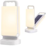 Lampe solaire camping rechargeable, lanterne camping r�glable luminosit� portable, batterie externe de ...