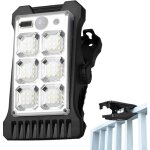 Lampe solaire  clipser, tanche avec dtecteur de mouvement pour la scurit extrieure, lampes solaires ...