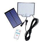 Lampes solaires d'ext�rieur 106 led avec d�tecteur de mouvement, �tanch�it� ip65, angle d'�clairage 120 ...