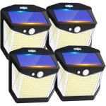 Lampe solaire exterieur d�tecteur mouvement - 248 led lumiere solaire exterieur ip65 etanche �clairage ...