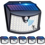 Lampe solaire ext�rieur d�tecteur de mouvement?6 pack?, 3 modes spot solaire exterieur ip65 etanche lumiere ...
