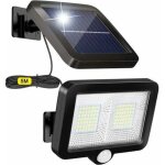 Lampe solaire exterieur detecteur de mouvement, 98 leds spot solaire exterieur, solaire lampes avec c�ble ...