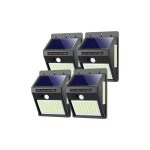 Lampes solaires pour extrieur avec dtecteur de mouvement, , haute qualit 100led - 1000lumen lumire ...