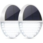 Lampes solaires d'ext�rieur, d�tecteur de mouvement, led de s�curit� solaire sans fil, �tanches, pour ...