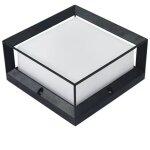 Lampe solaire d'ext�rieur pour jardin, 15 w, 3 temp�ratures de couleur, lampadaire solaire en aluminium ...