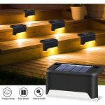 Lampe solaire pour ext�rieur led lumi�res de pont lampe de marche lumi�re solaire lampe d'escalier de ...