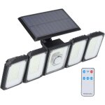 Lampe solaire exterieur, lumi�re solaire ext�rieure avec d�tecteur de mouvement 300 led, ip65 �tanche ...