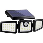 Lampe solaire exterieur, lumi�re solaire ext�rieure avec d�tecteur de mouvement 70 led, ip65 �tanche ...