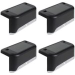 Lampes solaires led pour terrasse, �clairage ext�rieur pour chemin de jardin, �chelle de cl�ture (paquet ...