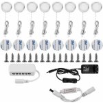 Lampe sous meuble led eclairage sous placard vitrine spot encastrable 16w pour placard meuble cabinet ...