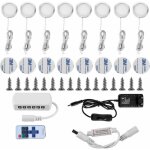 Lampe sous meuble led eclairage sous placard vitrine spot encastrable 16w pour placard meuble cabinet ...