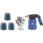 Lampe a' souder tornado a' allumage pie'zo ke2019 + 3 cartouches de gaz de percage kemper + gants
