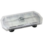 Monster shop - lampe stroboscope flash led ambre 600mm secours gyrophare vhicule impermable magntique ...