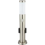 Lampe sur pied d�tecteur de mouvement all�e de jardin lumi�re ext�rieure douilles en acier inoxydable ...