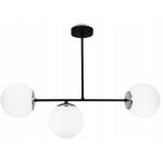 Lampe suspendu lustre moderne  led avec boules de verre