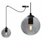 Lampe suspendu plafond boule de verre araignée led Lampe suspendu plafond boule de verre araignée led