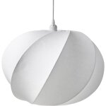 Lampe suspendue abat - jour soyeux plafonnier moderne blanc maquine Lampe suspendue abat - jour soyeux plafonnier moderne blanc maquine