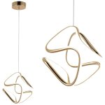 Lampe suspendue toolight led g067 - cp gold