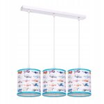 Lampe  suspension, lustre, abat - jour, avion