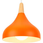 Lampe � suspension moderne lustre minimaliste abat - jour en m�tal, plafonnier d'int�rieur pour chambre ...