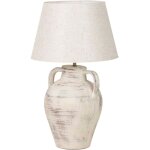 Lampe de table en cramique grise 40 x 40 x 65 cm