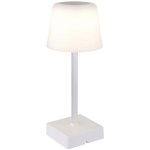 Globo - lampe de table lampe de chevet lampe de chambre variateur tactile blanc led h 25, 5 cm