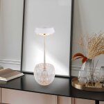 Globo lighting - lampe de table lampe de table lampe de chevet led variateur tactile acier inoxydable ...
