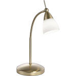 Lampe de table led paul neuhaus 4001 - 60 laiton mat, 2, 6 w, 265 lm, 3000 k